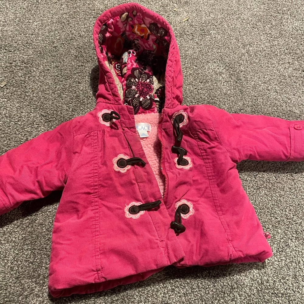 The Children’s Place toddler girl size 12 months, corduroy magenta pink